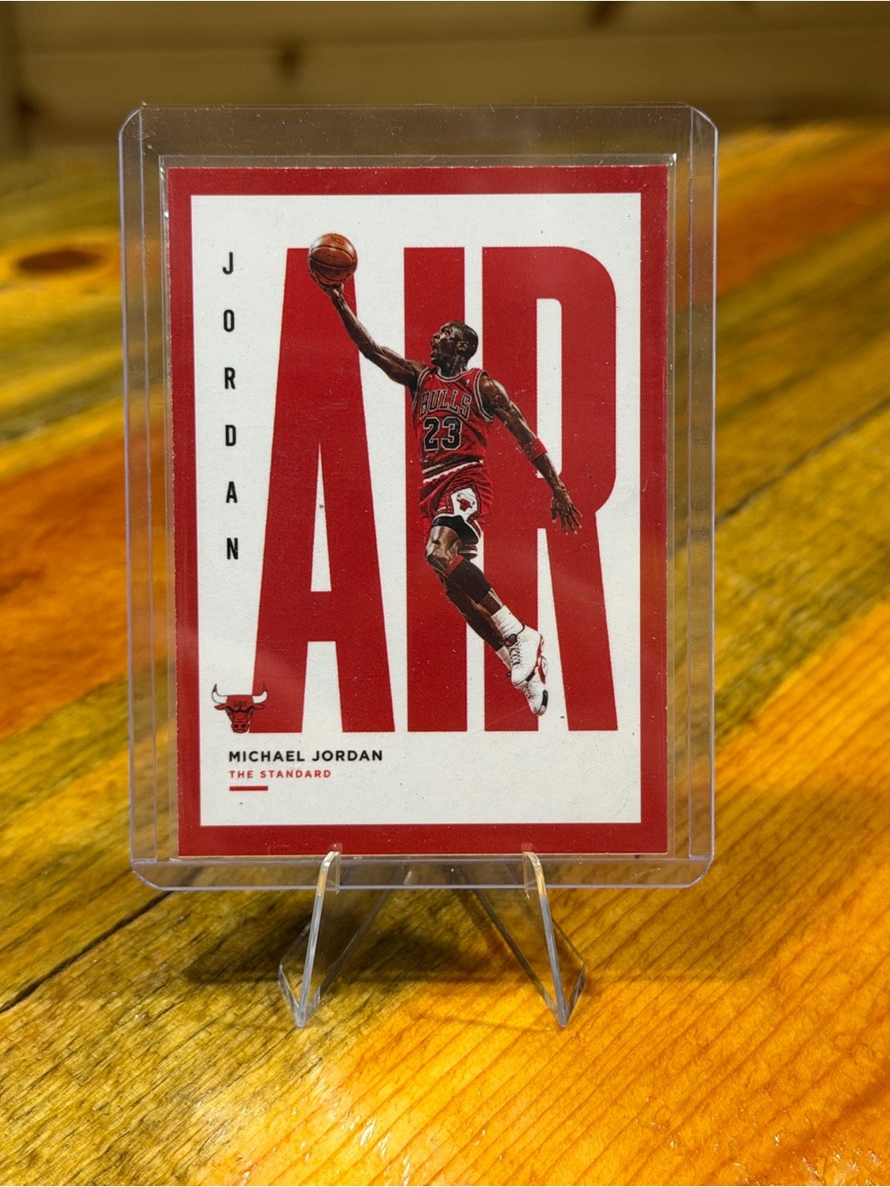 Michael Jordan Chicago Bulls Air Custom Basketball Card